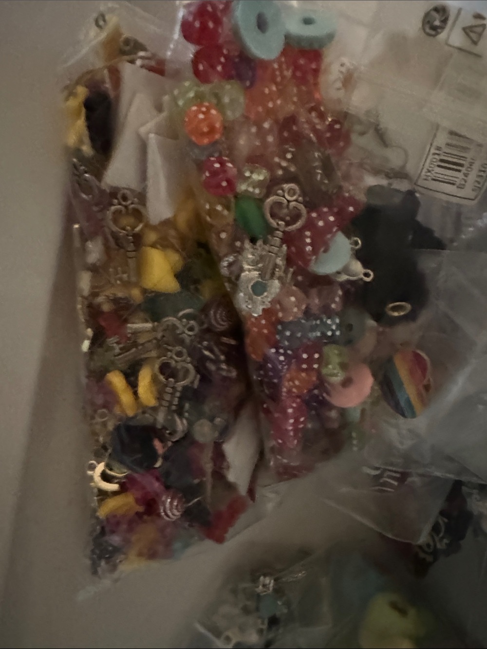 Mixed lot of charms